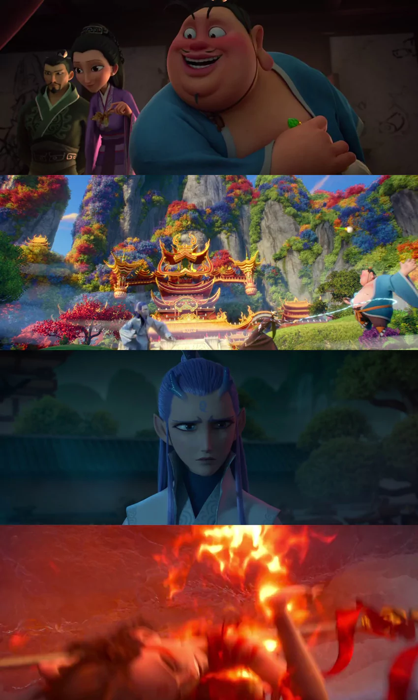 Download Ne Zha | 2019 | English ORG 5.1 &amp; Chinese | Dual Audio | Full Movie 480p 720p 1080p