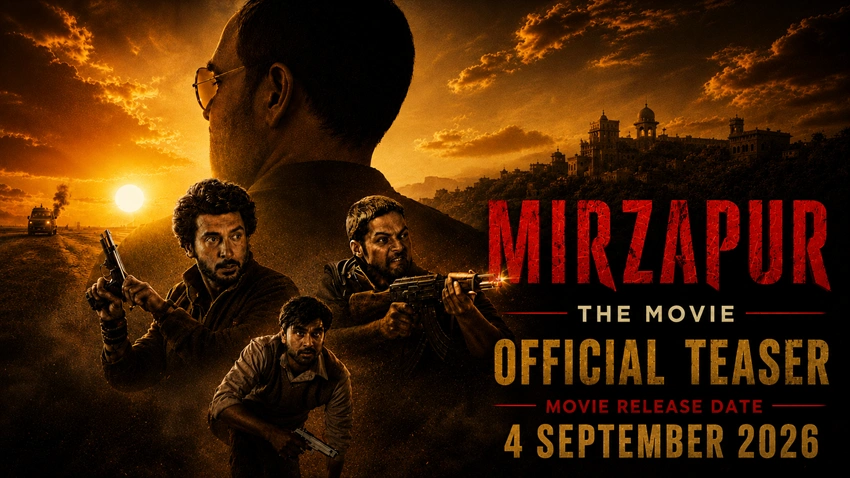 Download Mirzapur: The Movie (2026) Official Hindi Teaser | Pankaj Tripathi | Ali Fazal | Release on 4th Sept