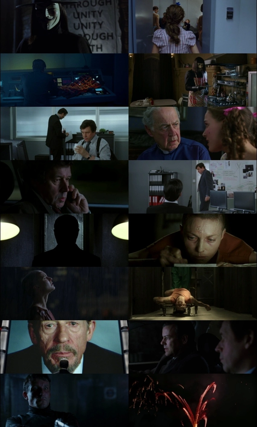 Download V for Vendetta (2006) Hindi Dubbed & English BluRay 480p 720p 1080p