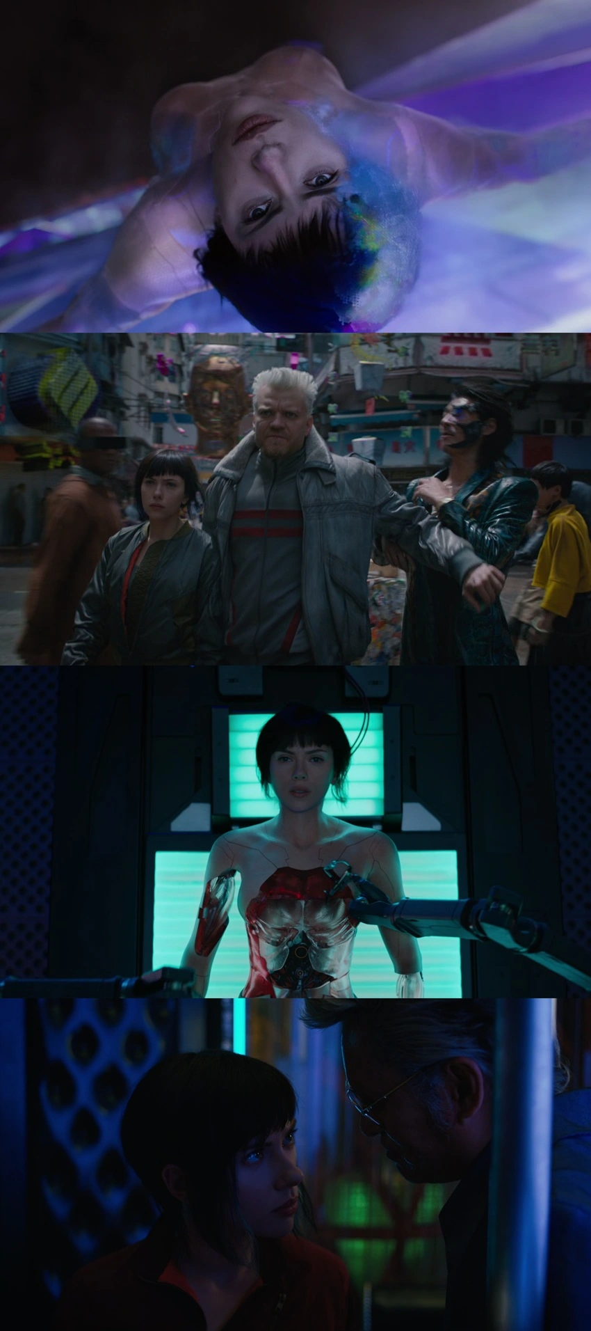 Download Ghost in the Shell (2017) Hindi-English BluRay 480p 720p 1080p
